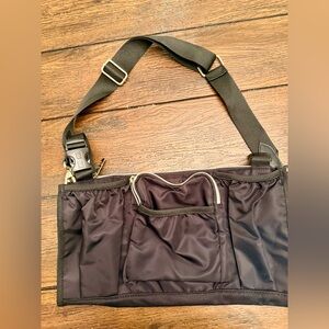 BEIS Black and Gold stroller caddy